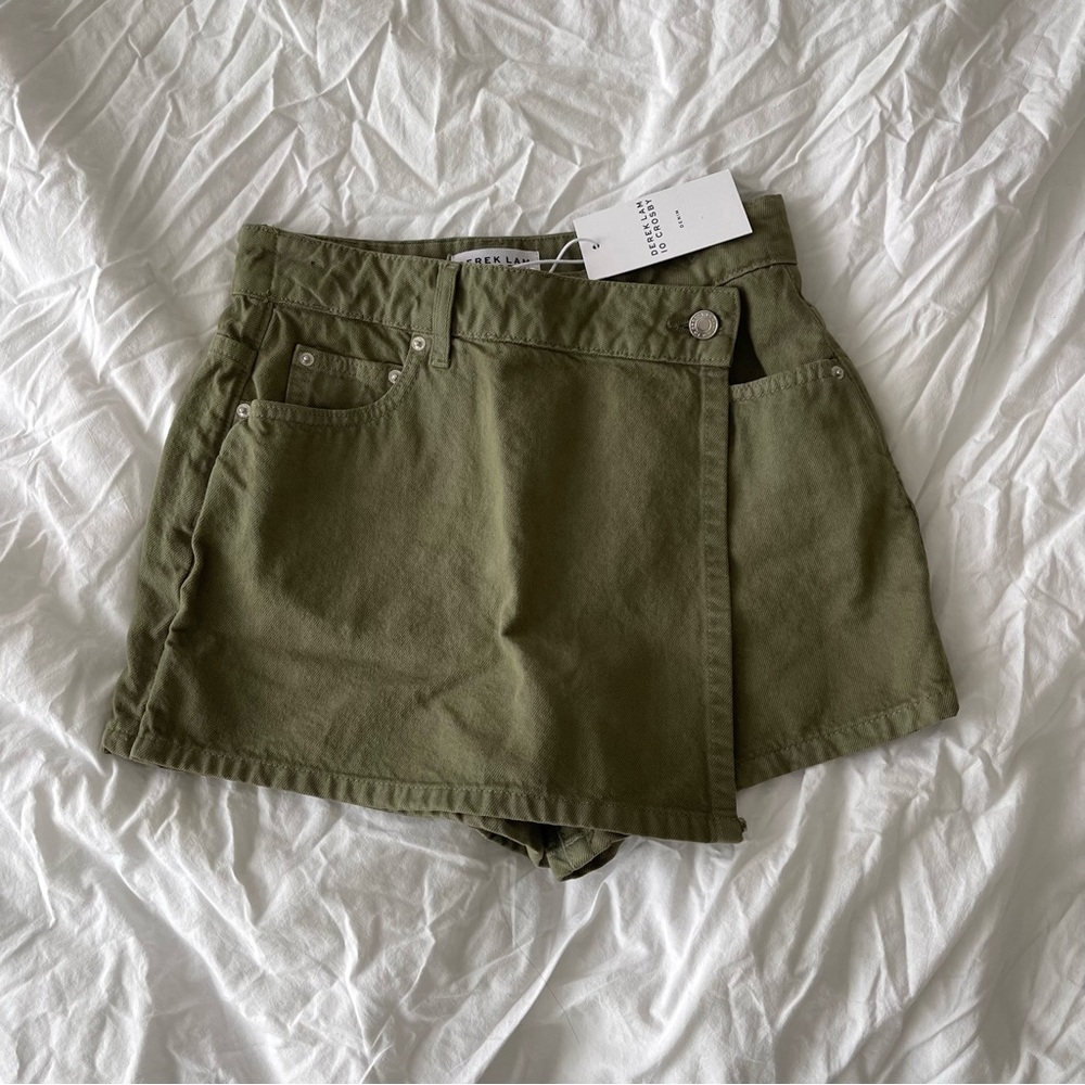 Derek Lam Asymmetrical Skort
